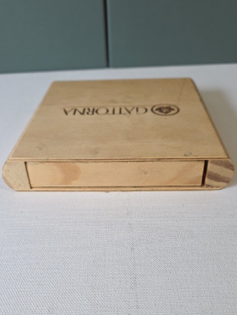 Gattorna T-Handle Corkscrew & Original Branded Wooden Case Vintage - Picture 5 of 12